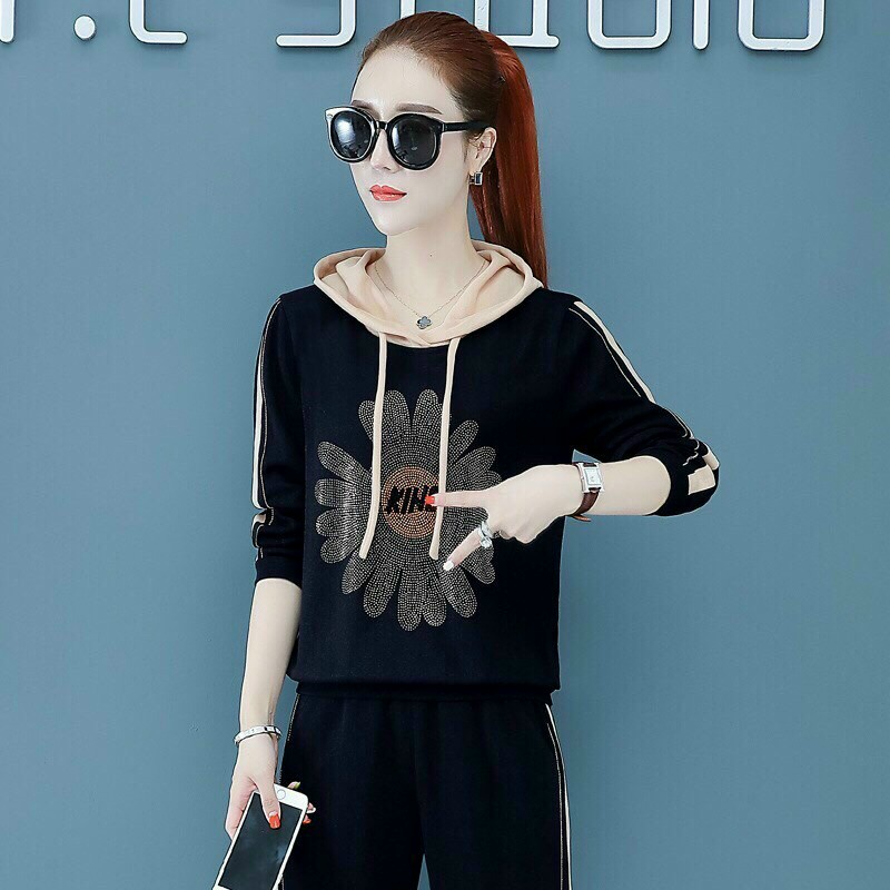 Set Bộ Nón Hoa Cúc Đính Đá -  BTN92